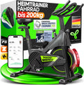 NEU Tretmann Heimtrainer Fahrrad 200 kg belastbar + APP - extra bequem