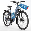 Fischer E-Bike Trekking VIATOR 6.8i Ultimate Electric Bicycle for Men and Women, RH 43, Mid Motor 90 Nm, 36 V Battery