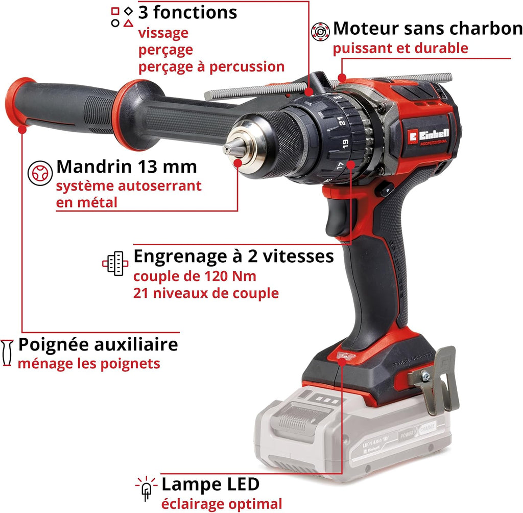 Einhell Professional Impact Driver TP-CD 18/120 Li-i BL