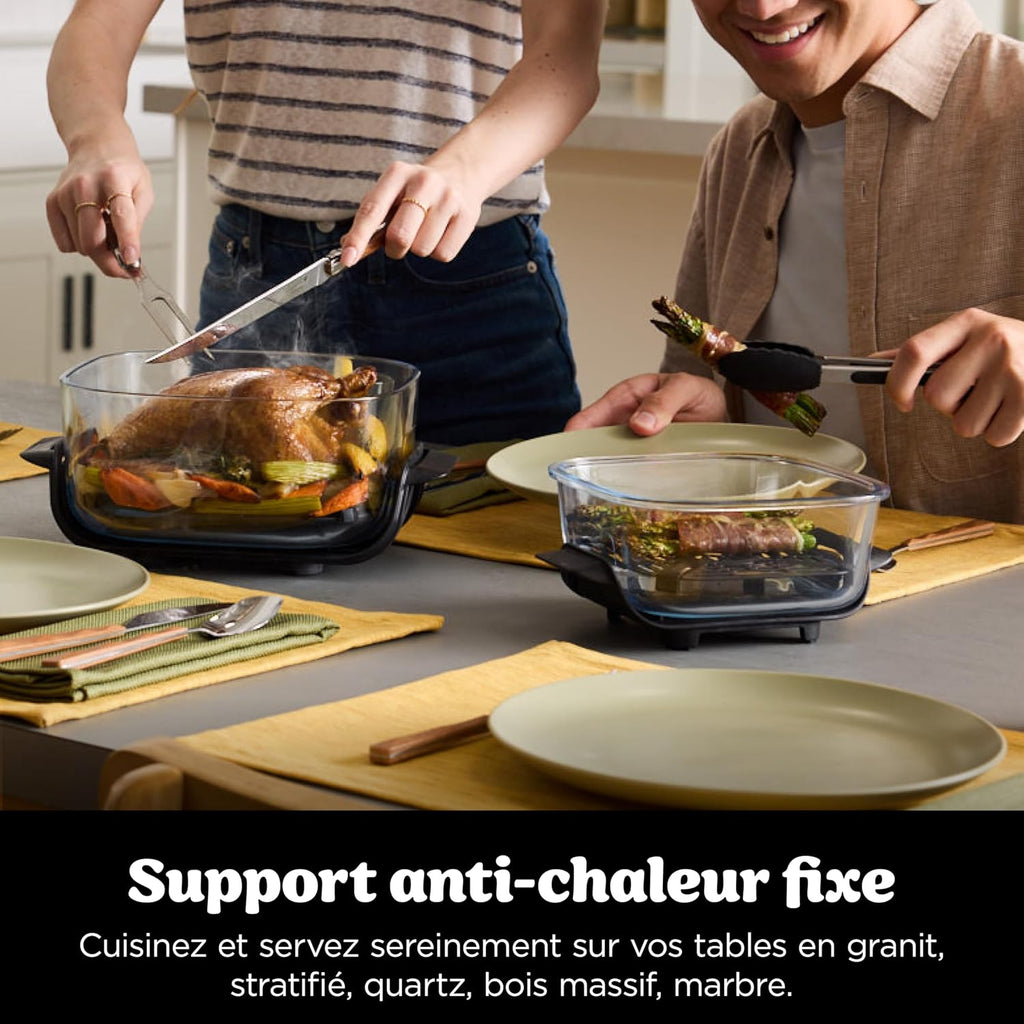 Ninja CRISPi Air Fryer Design Compact 4-in-1 Bowls 3.8 or 1.4L FN101EUST