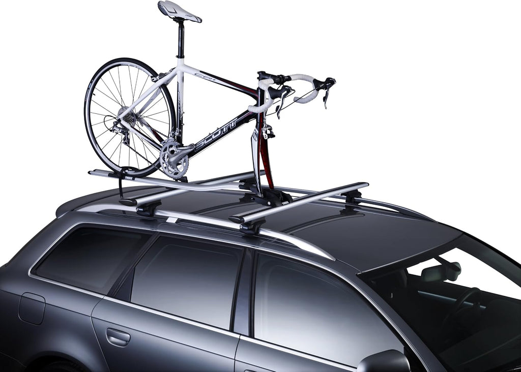 Thule OutRide 561 Dach-Fahrradhalter, Gabelmontage, 17 kg, Scheibenbremsen, Schloss, Schwarz