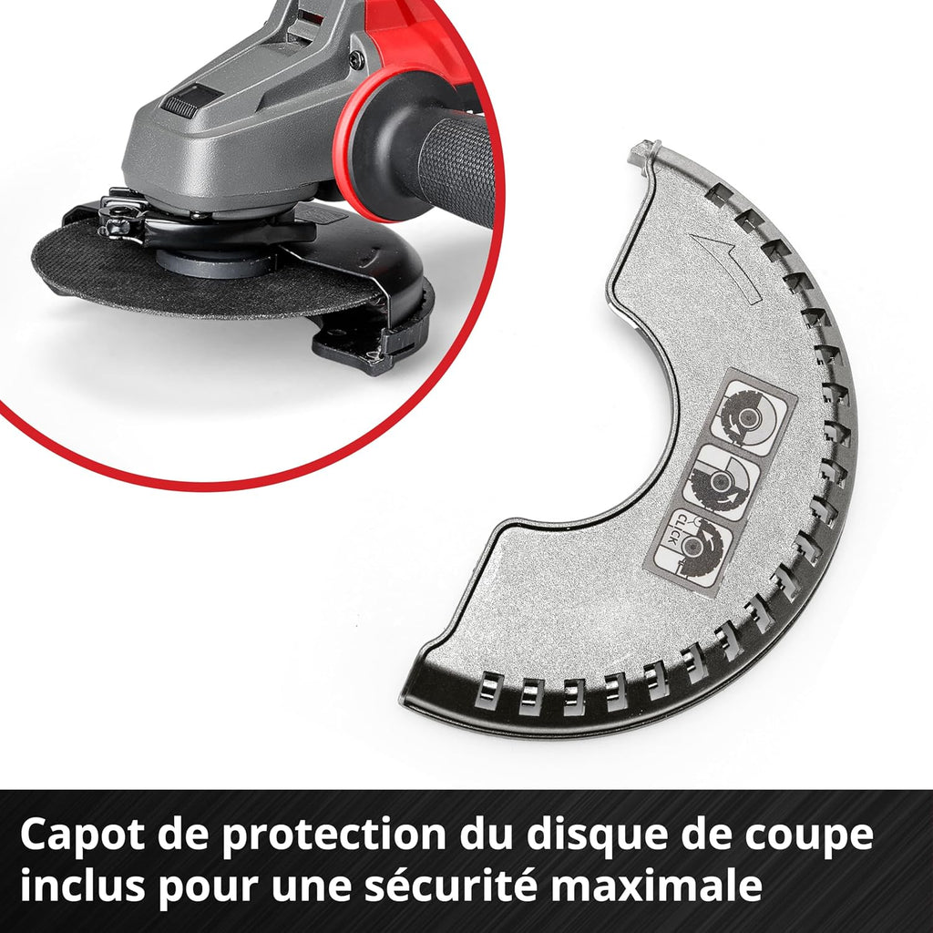 Einhell Professional Cordless Angle Grinder AXXIO 18/125