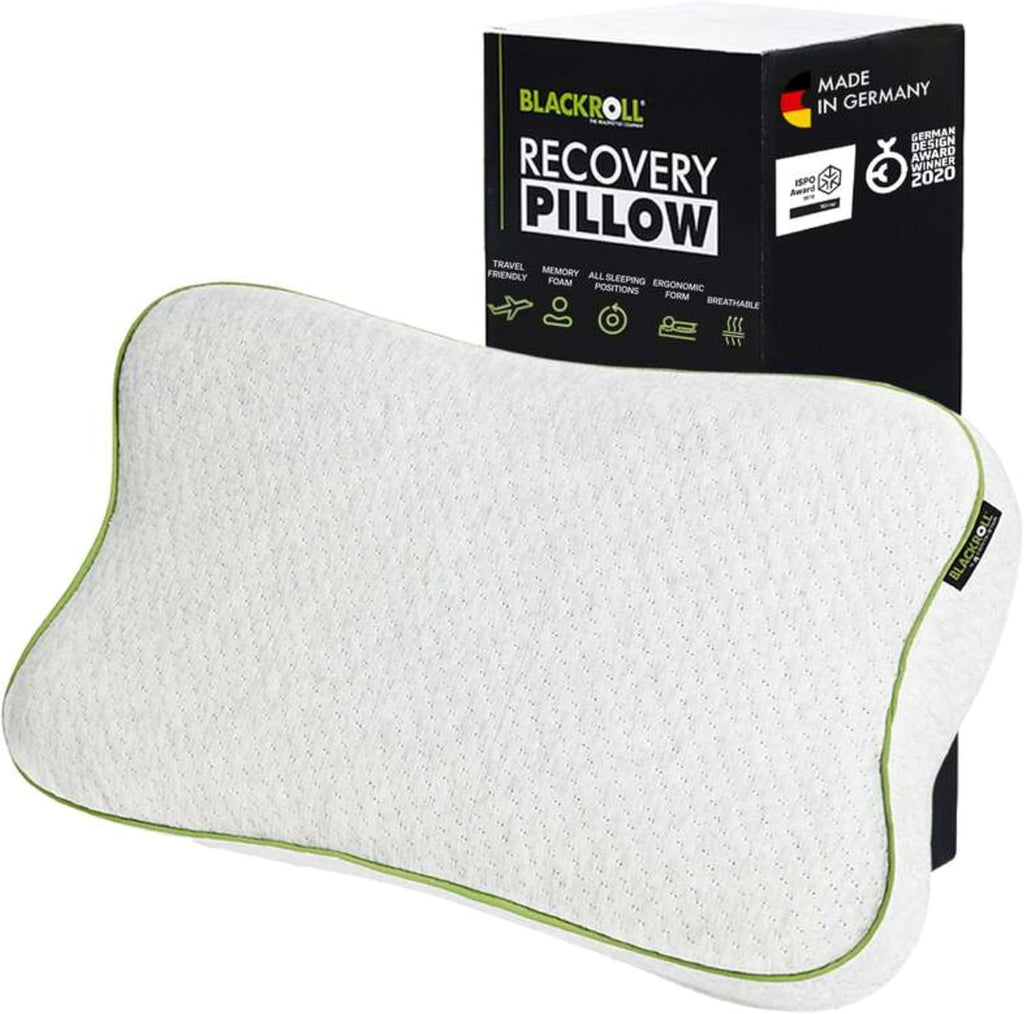 Blackroll Recovery Pillow – Orthopaedic HWS Pillow (Neck Support Cushion) Made of Viscose Memory Foam - Made in Germany