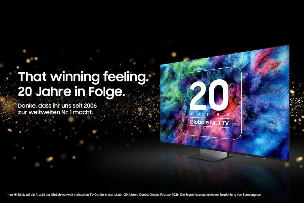 Samsung Neo QLED 4K QN70F 55 Zoll (138 cm) Mini LED Fernseher, Optimiert für Fussball, NQ4 AI Gen2 Prozessor, Quantum Matrix Technology Slim, Motion Xcelerator, Samsung Vision AI Smart TV