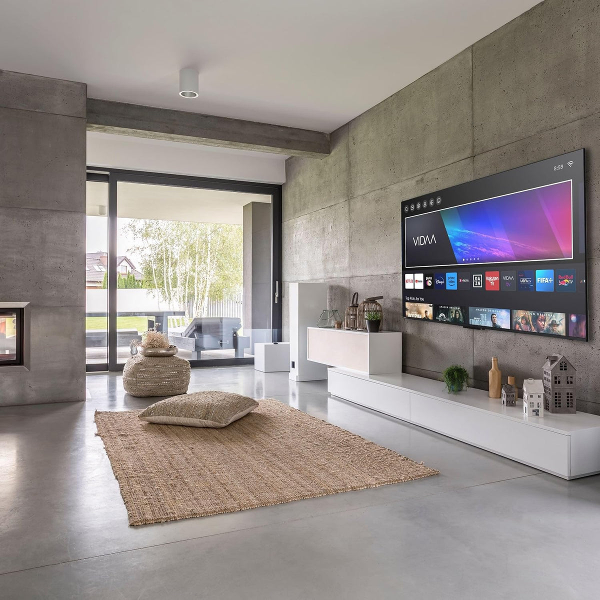 Toshiba 50UV3463DA Fernseher 50 Zoll VIDAA Smart TV mit 4K UHD Auflösung