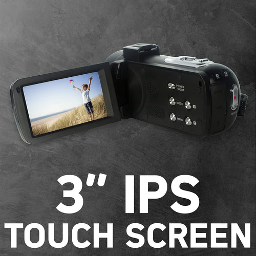 AGFAPHOTO Realimove CC2700 Camcorder Ultra HD 2.7K Videokamera