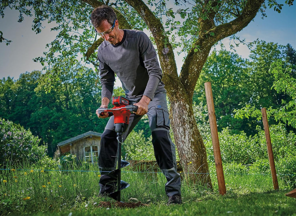 Einhell Professional GP-EA 18/150 Li BL Solo Cordless Auger - Power X-Change (18V, 3 rotation modes, drill bit included: Length 80 cm/diameter 15 cm) Delivered without battery or charger