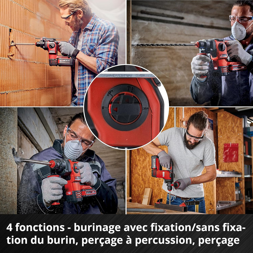 Einhell Professional HEROCCO 18/20 Cordless Drill Hammer