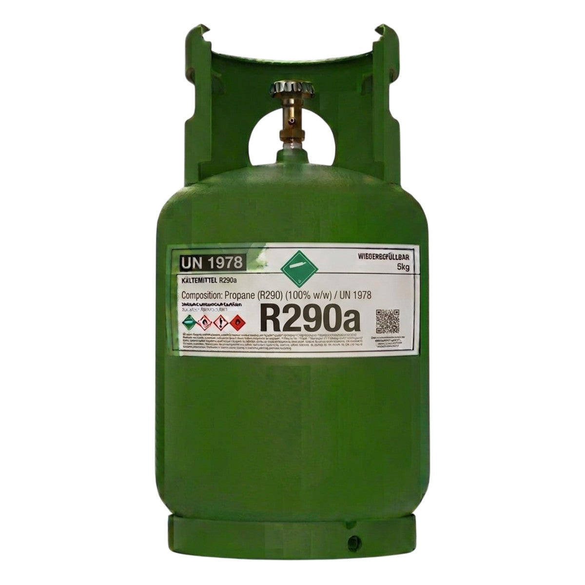 R290 Kältemittel 5 kg – Propan für Kälteanlagen & Wärmepumpen | Kostenloser Versand & Pfand inklusive