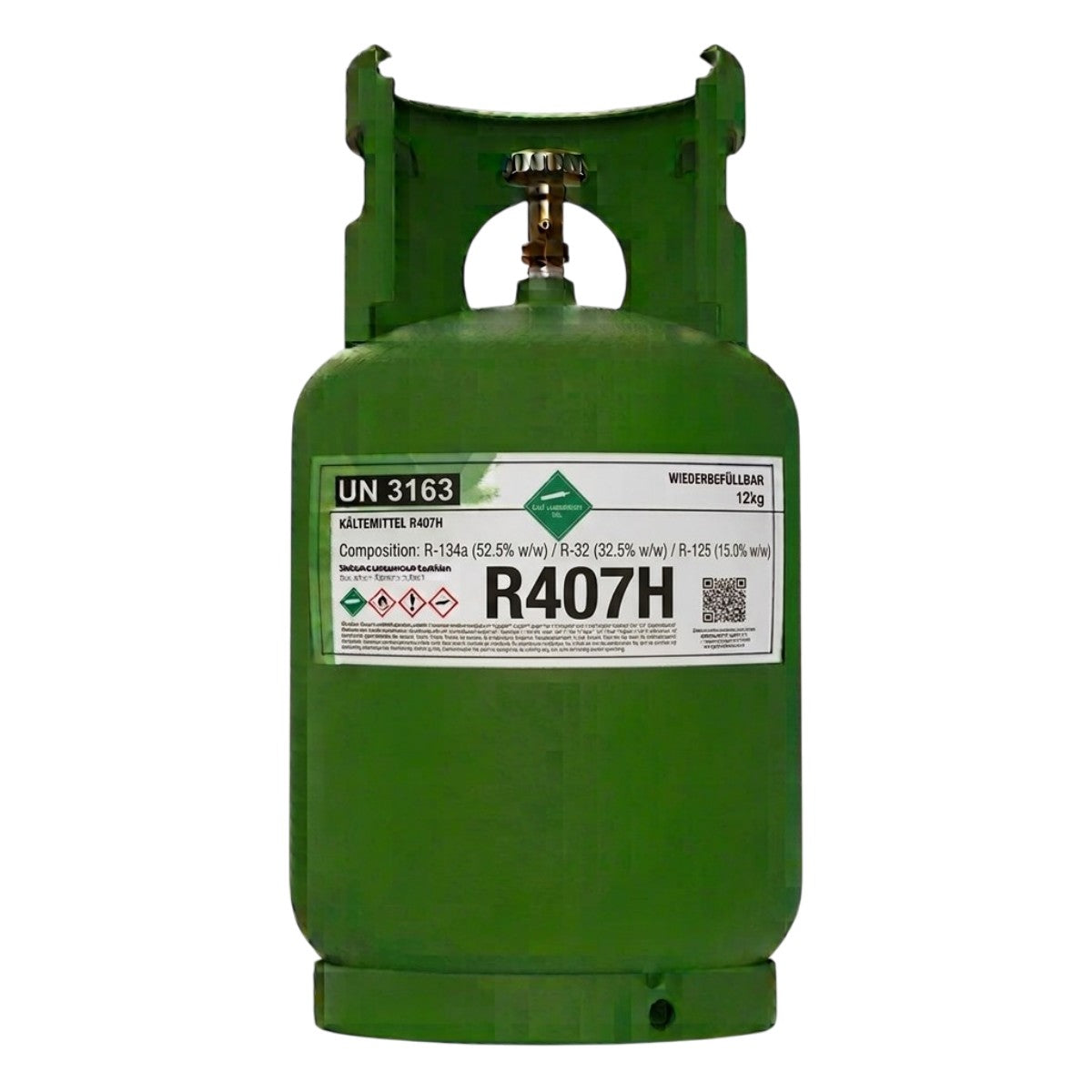 R407H Kältemittel 10 kg – Gewerbekälte & Tiefkühlung | Kostenloser Versand & Pfand inklusive