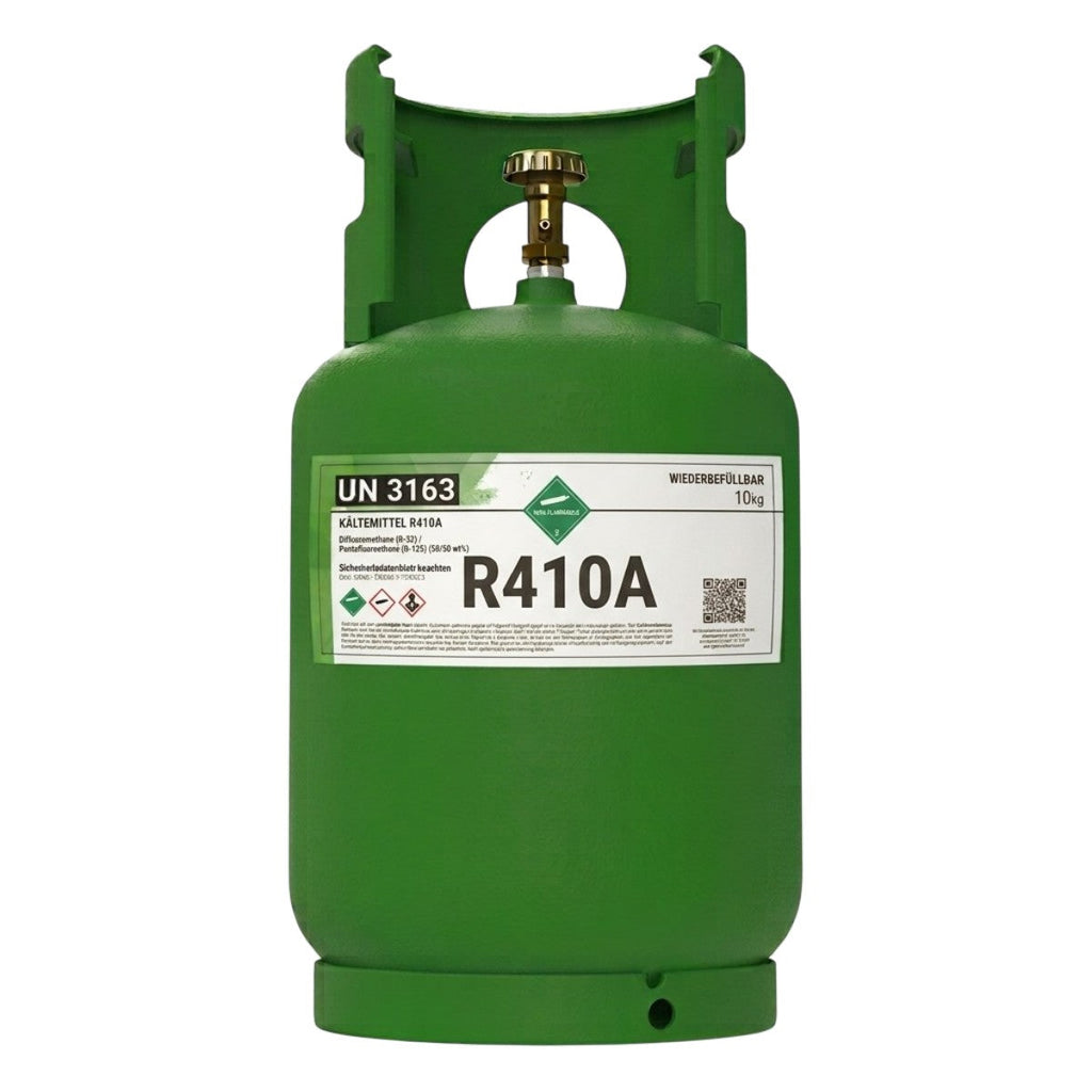 R410A Kältemittel 10 kg – Klimaanlagen & Wärmepumpen | Kostenloser Versand & Pfand inklusive