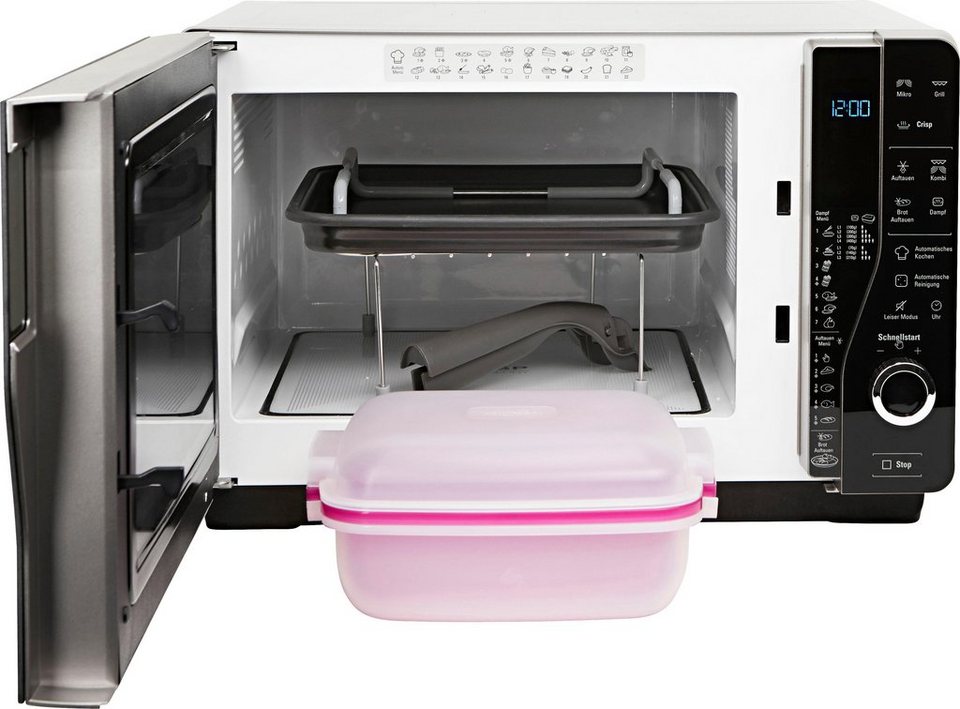 BAUKNECHT MW 427 SL Mikrowelle mit Grill 25 l 1000 W