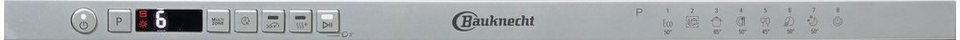 BAUKNECHT OBIC ECOSTAR 5320 Vollintegrierbarer Geschirrspüler 14 Maßgedecke
