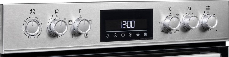 BEKO BBUC1132T0X Elektro-Herd-Set 74 l 8,8 kW