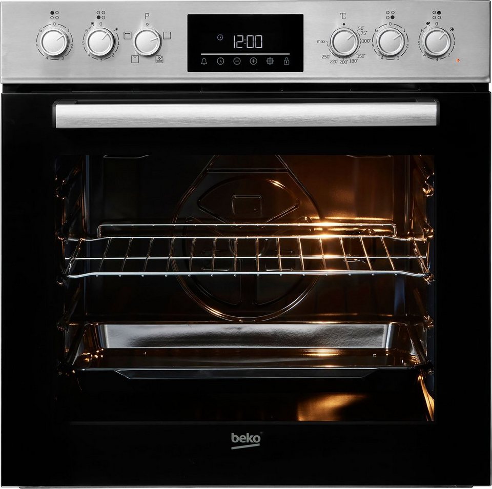 BEKO BBUC1132T0X Elektro-Herd-Set 74 l 8,8 kW