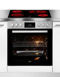 BEKO BBUC1132T0X Elektro-Herd-Set 74 l 8,8 kW