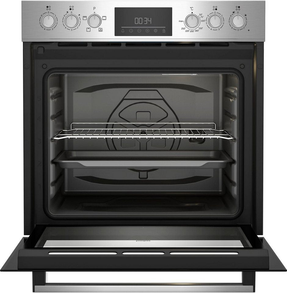 BEKO BBUC1132T0X Elektro-Herd-Set 74 l 8,8 kW