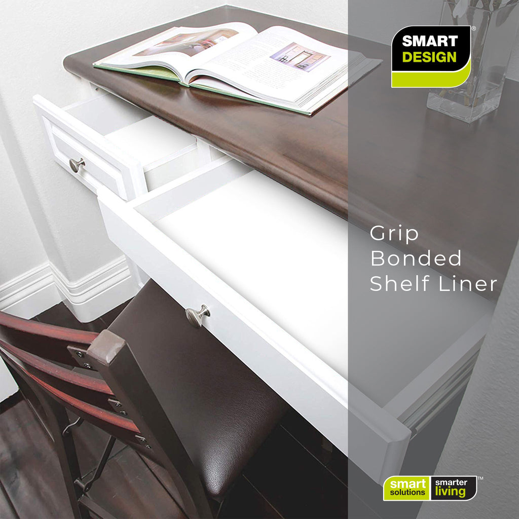 Bonded Grip Shelf Liner - 12 Inch x 10 Feet - Non-Adhesive