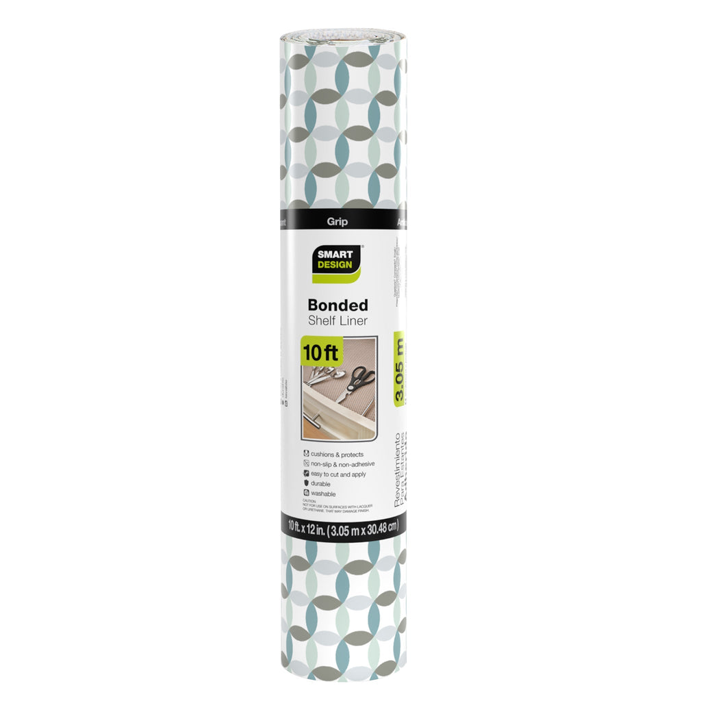 Bonded Grip Shelf Liner - 12 Inch x 10 Feet - Non-Adhesive