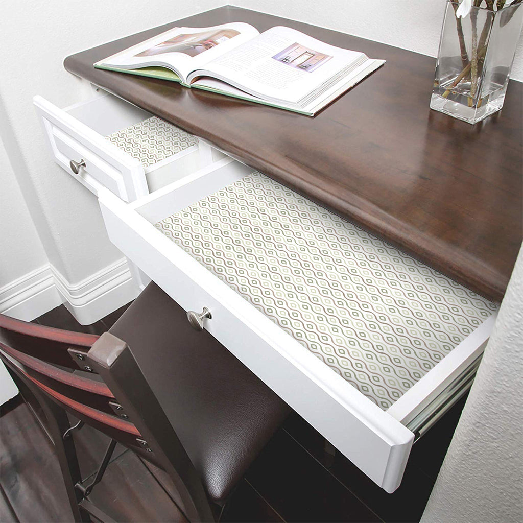 Bonded Grip Shelf Liner - 12 Inch x 10 Feet - Non-Adhesive