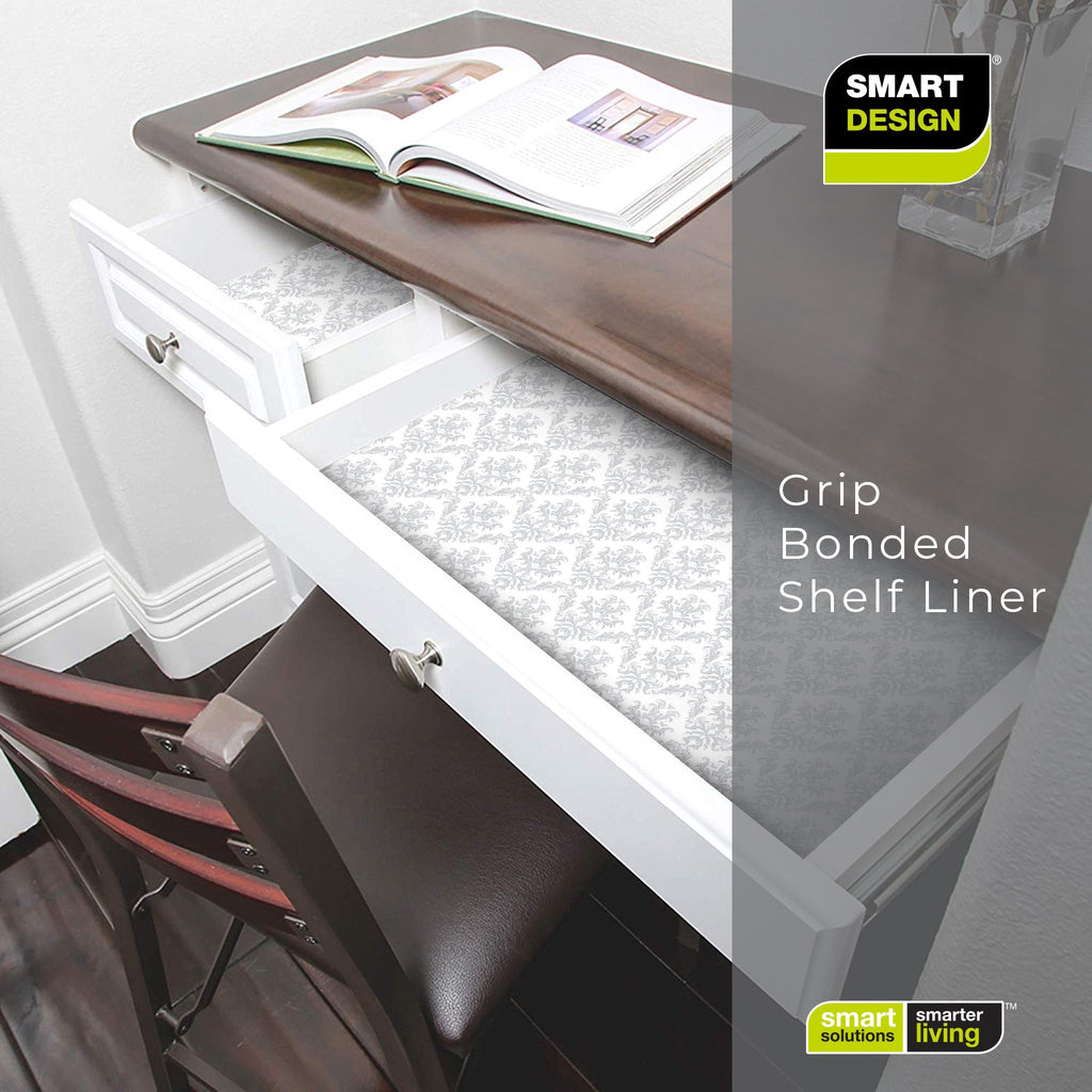 Bonded Grip Shelf Liner - 12 Inch x 10 Feet - Non-Adhesive