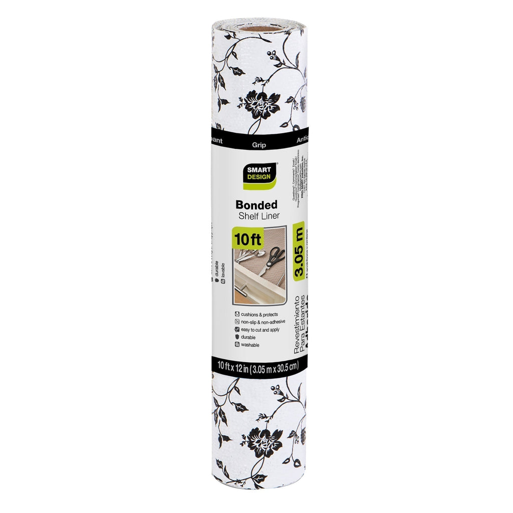 Bonded Grip Shelf Liner - 12 Inch x 10 Feet - Non-Adhesive