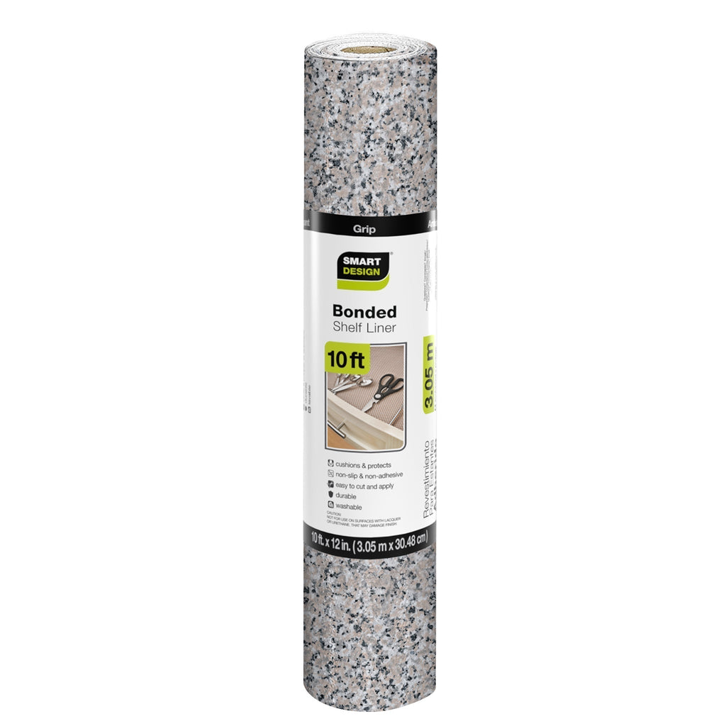 Bonded Grip Shelf Liner - 12 Inch x 10 Feet - Non-Adhesive