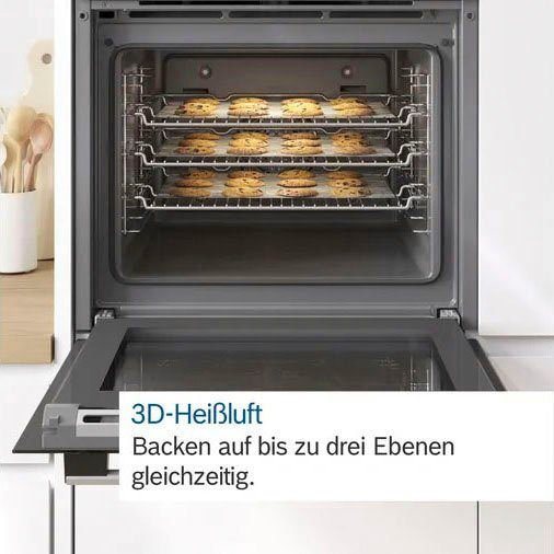 BOSCH HND231AS62 Elektro-Herd-Set 66 l 18,9 kW