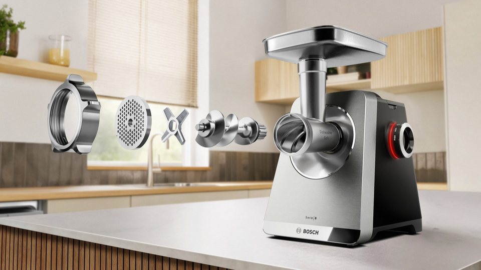 BOSCH MFWS840M Fleischwolf Serie 8 800 W
