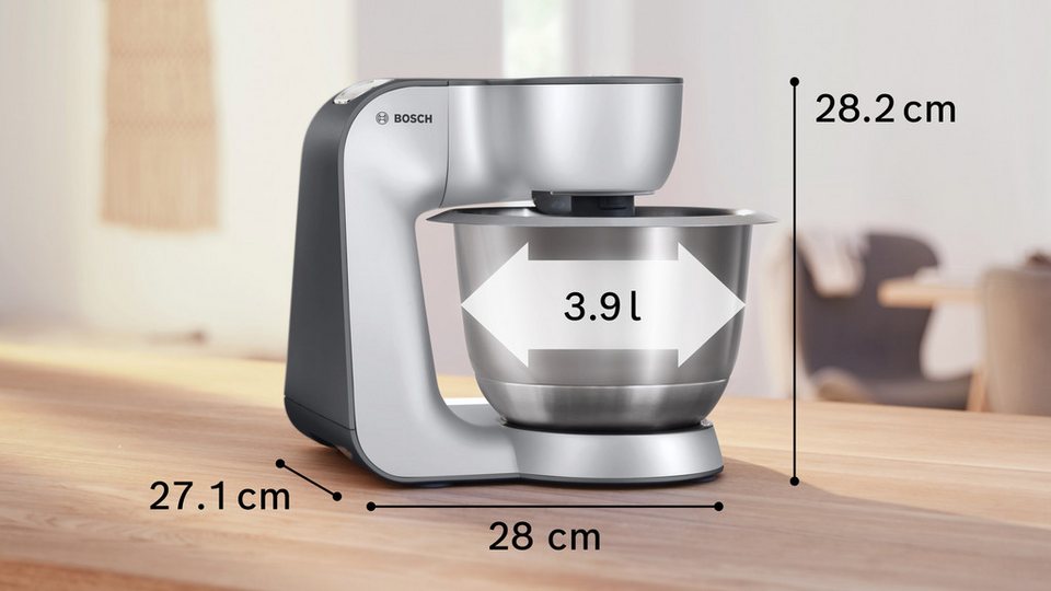 BOSCH MUM5935B Küchenmaschine Silber 3,9 l 1000 W