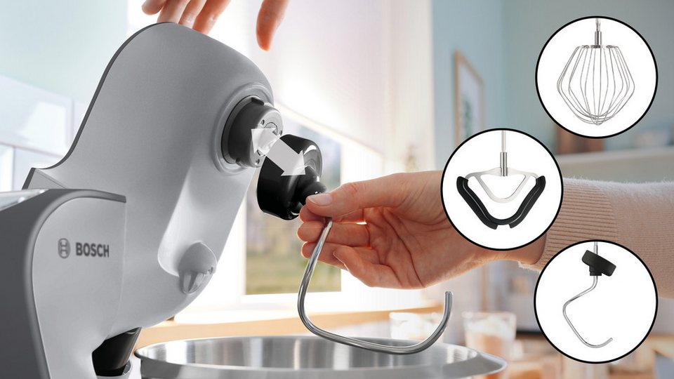 BOSCH MUM5935B Küchenmaschine Silber 3,9 l 1000 W