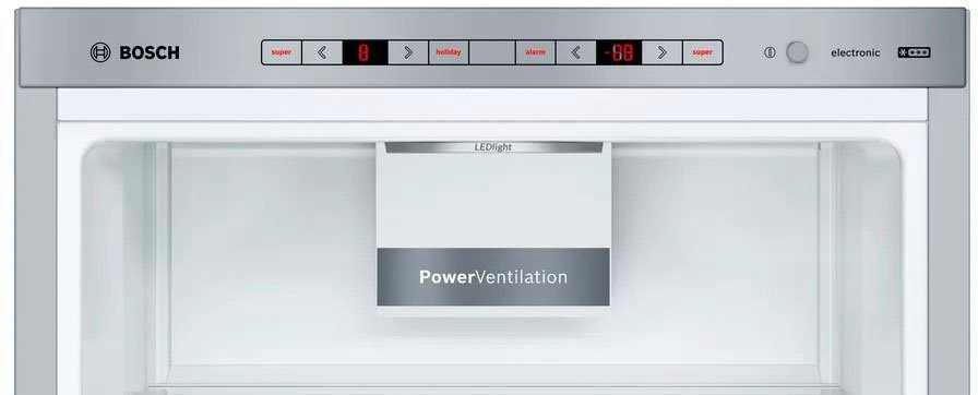 BOSCH KGE398IBP Kühl-Gefrierkombination Serie 6 343 l