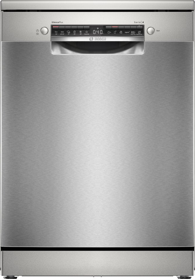 BOSCH SMS4EVI09E Standgeschirrspüler Serie 4 14 Maßgedecke