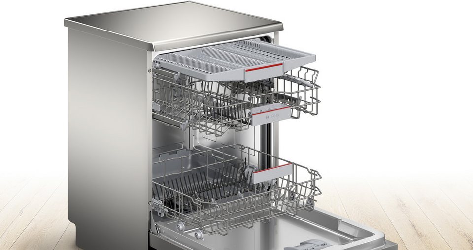 BOSCH SMS4EVI09E Standgeschirrspüler Serie 4 14 Maßgedecke