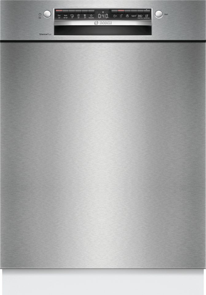 BOSCH SMU4EVS09E Unterbau-Geschirrspüler Serie 4 14 Maßgedecke