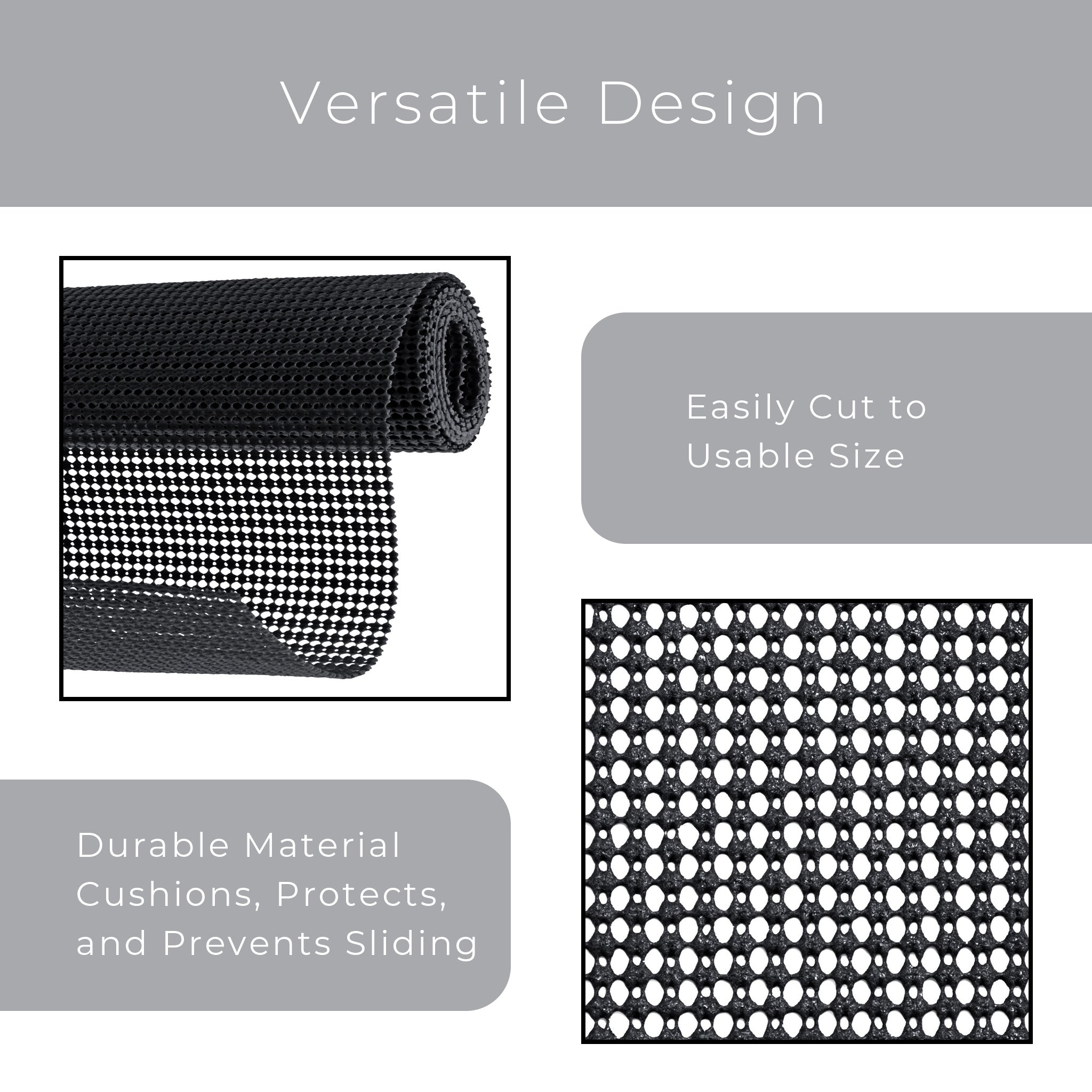 Classic Grip Shelf Liner - 12" x 10'
