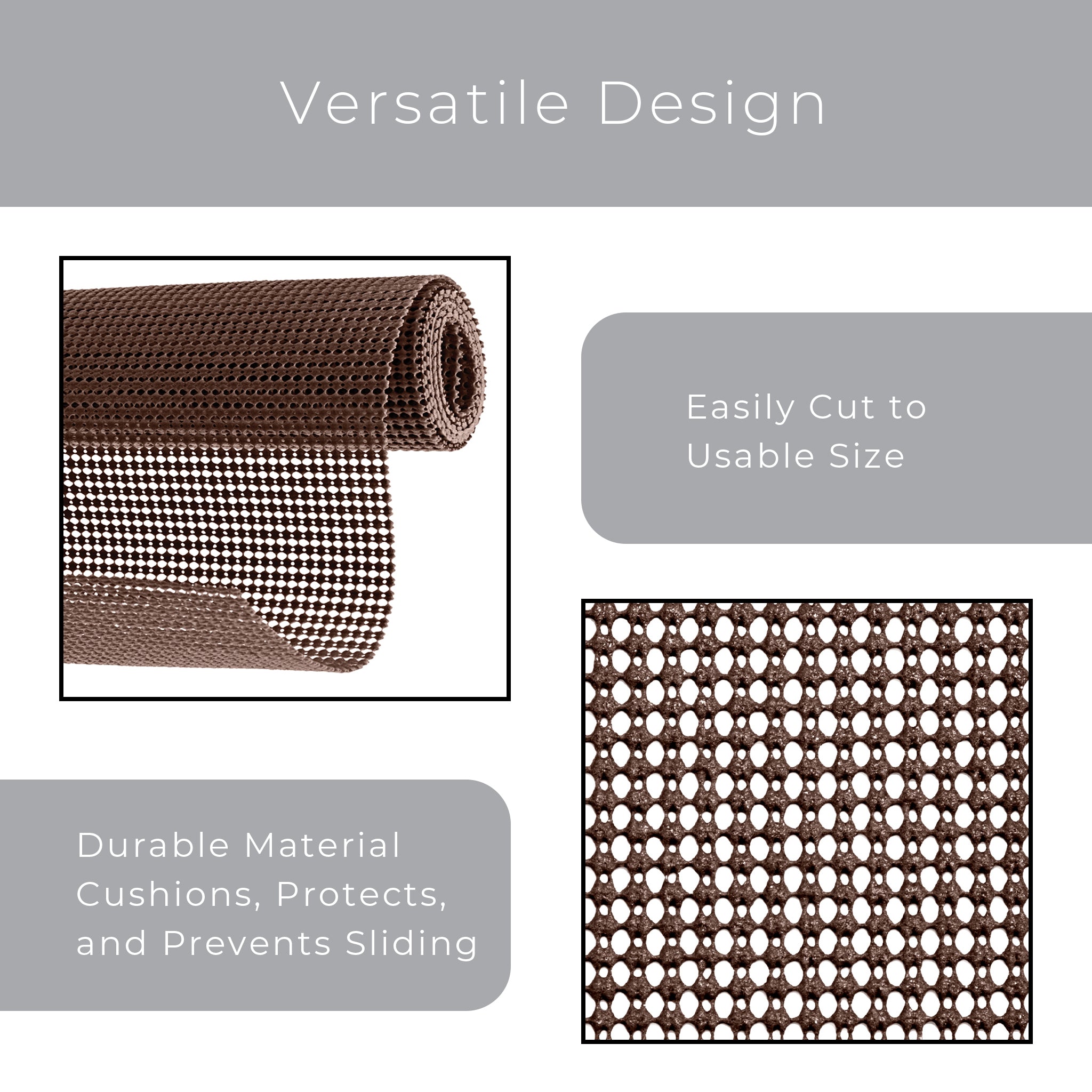Classic Grip Shelf Liner - 12" x 10'