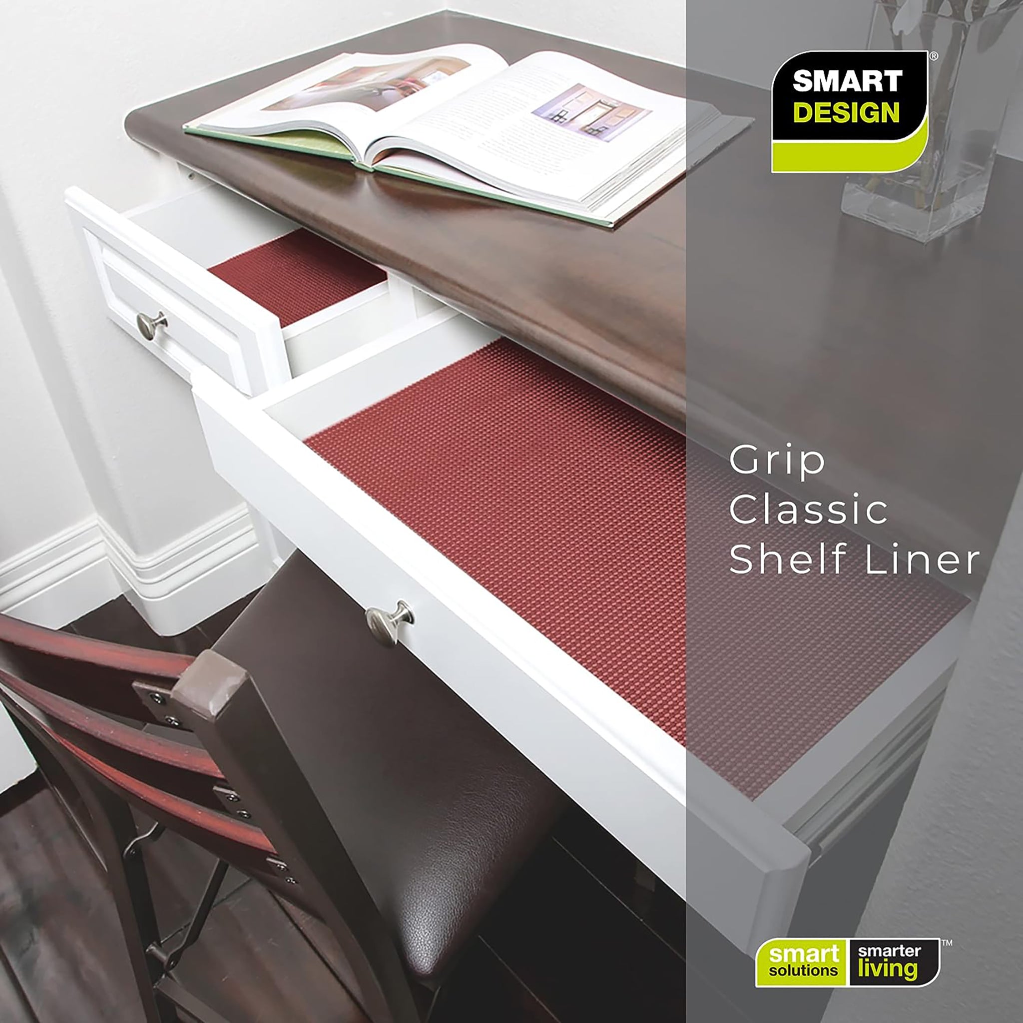 Classic Grip Shelf Liner - 12" x 10'