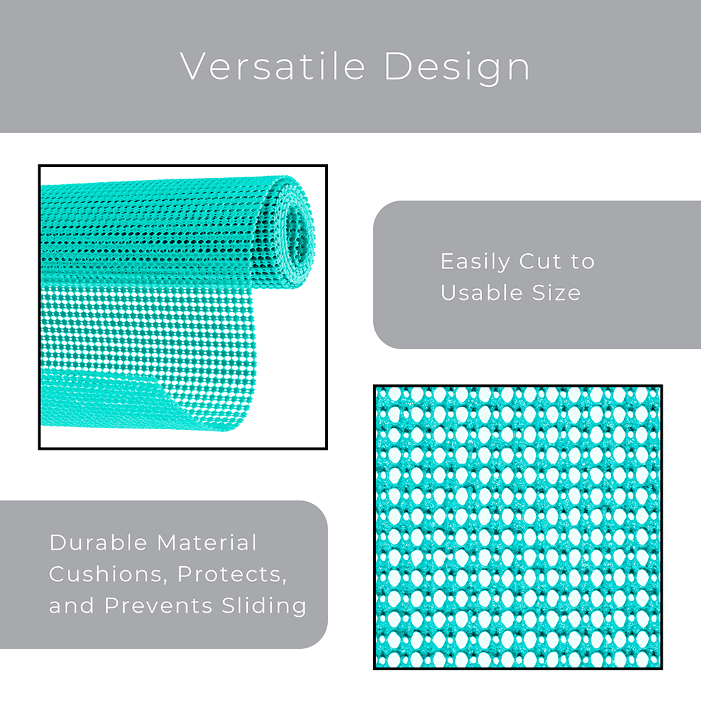 Classic Grip Shelf Liner - 12" x 10'