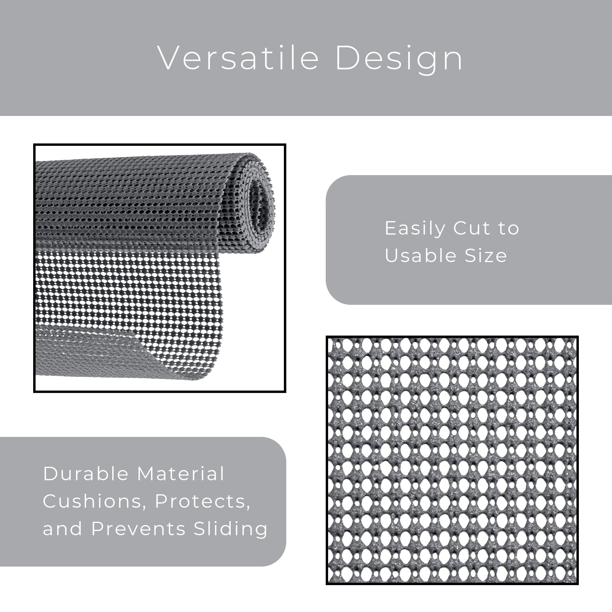 Classic Grip Shelf Liner - 12" x 10'