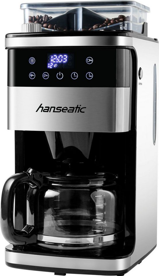HANSEATIC HCMG105015SD Kaffeemaschine 1,5 l 1500 W