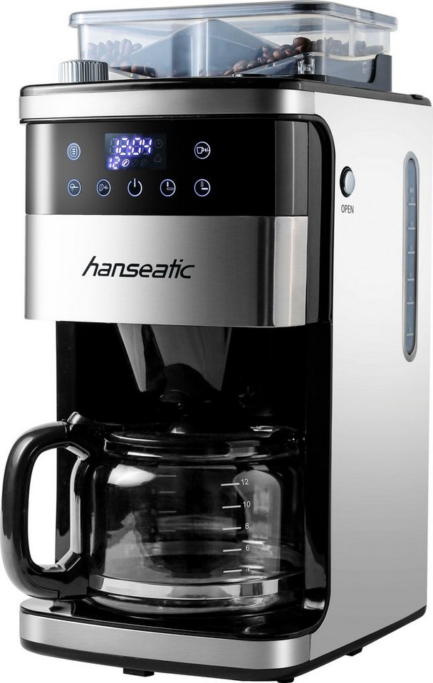 HANSEATIC HCMG105015SD Kaffeemaschine 1,5 l 1500 W