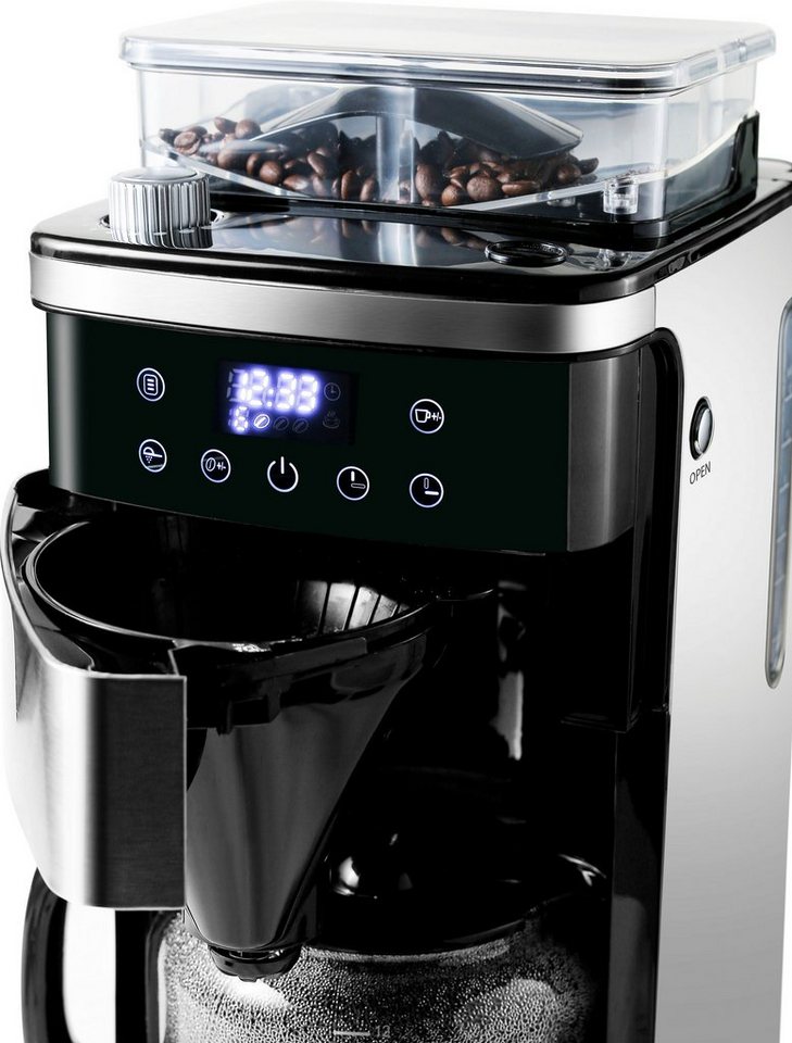 HANSEATIC HCMG105015SD Kaffeemaschine 1,5 l 1500 W