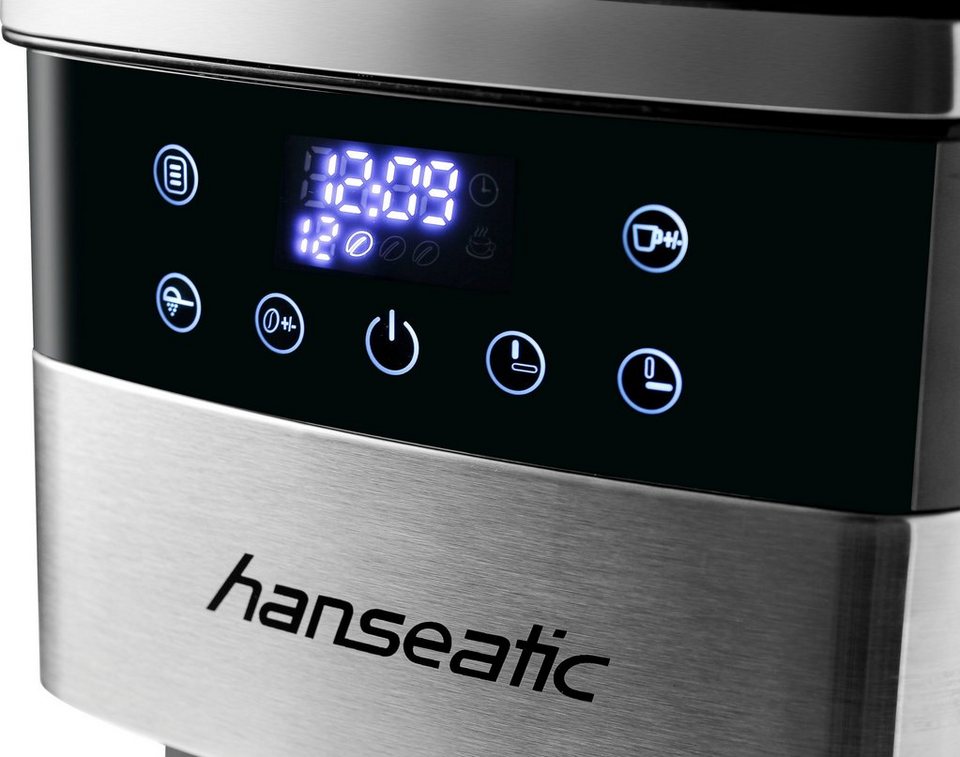 HANSEATIC HCMG105015SD Kaffeemaschine 1,5 l 1500 W