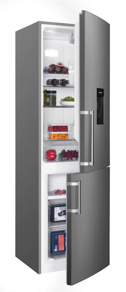 HANSEATIC HKGK17955CNFWDI Kühl-Gefrierkombination 251 l 150 W