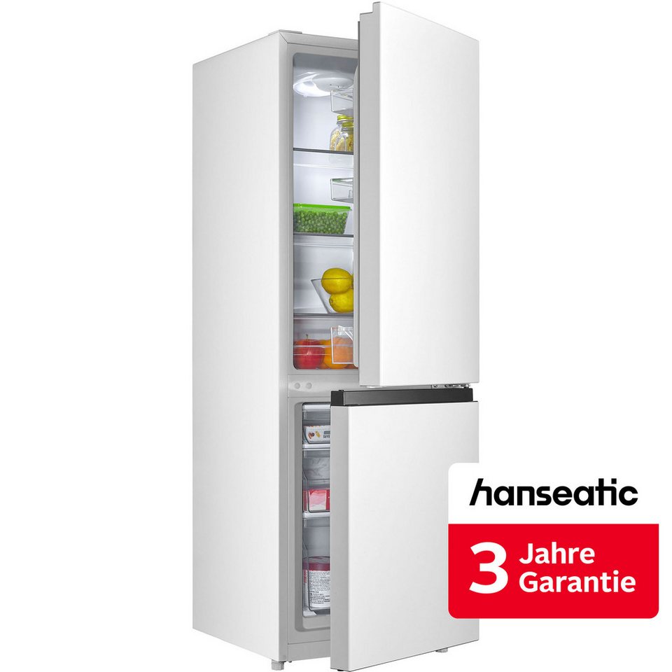 HANSEATIC HKGK14349DW Kühl-Gefrierkombination 175 l 60 W