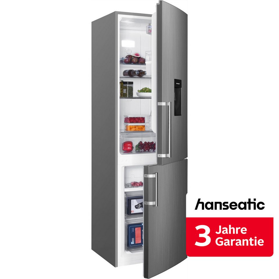 HANSEATIC HKGK17955CNFWDI Kühl-Gefrierkombination 251 l 150 W