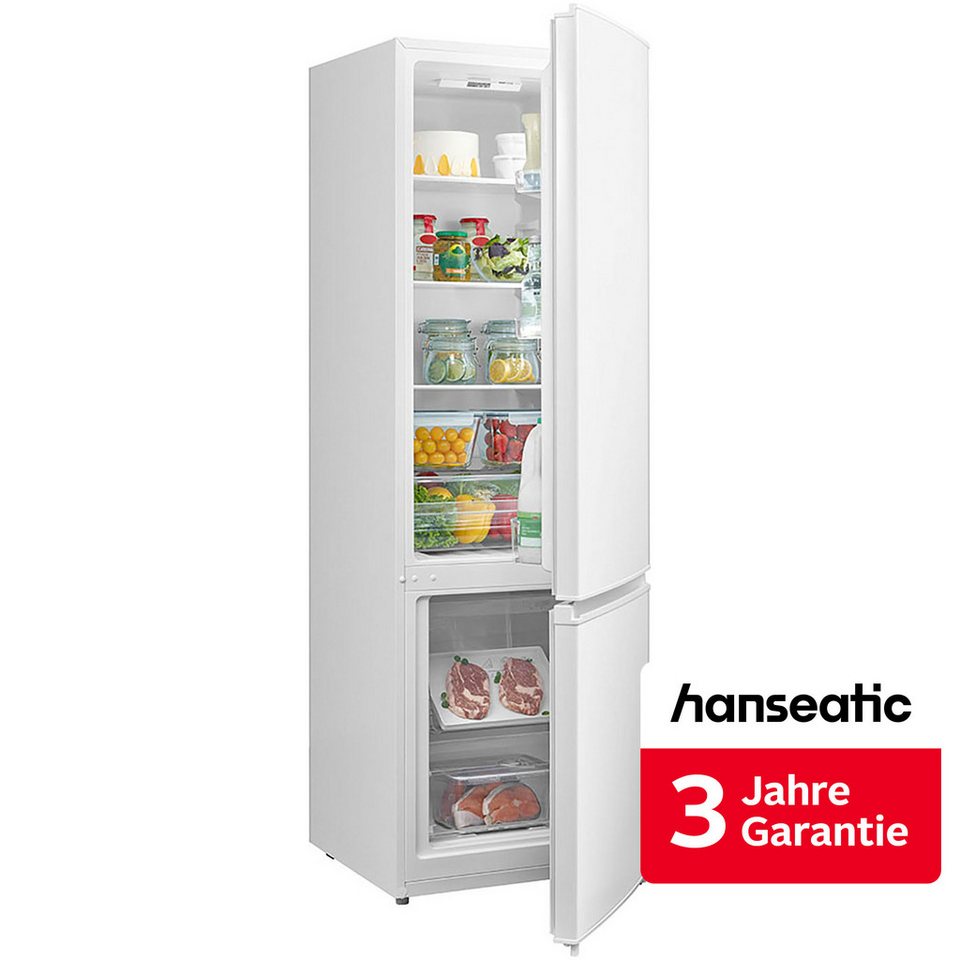 HANSEATIC HKGK18055CW Kühl-Gefrierkombination 262 l 140 W