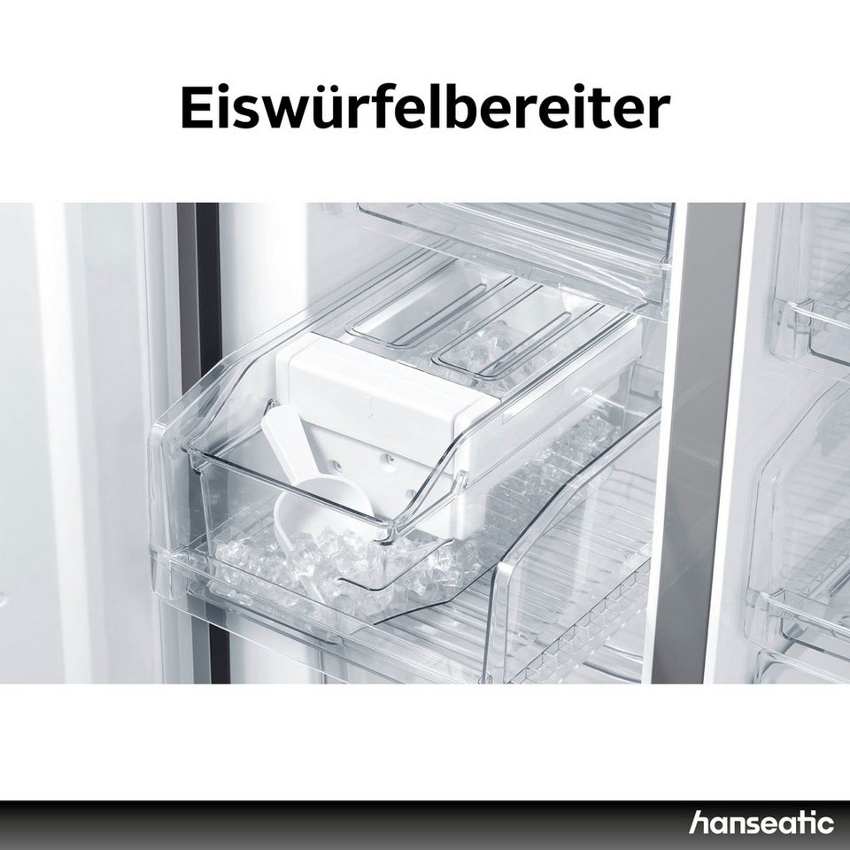 HANSEATIC HCD17884EI Multi Door Kühlschrank 492 l 190 W