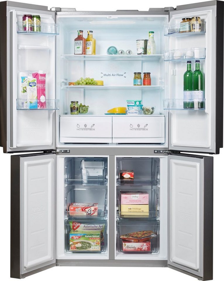 HANSEATIC HCD17884EI Multi Door Kühlschrank 492 l 190 W